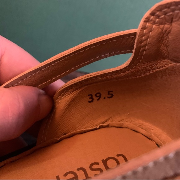 Anthropologie heels | Tastemaker NiB Vegan leather t-strap 3 in heel - Picture 8 of 10